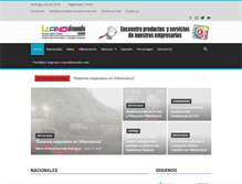 Tablet Screenshot of llanoalmundo.com